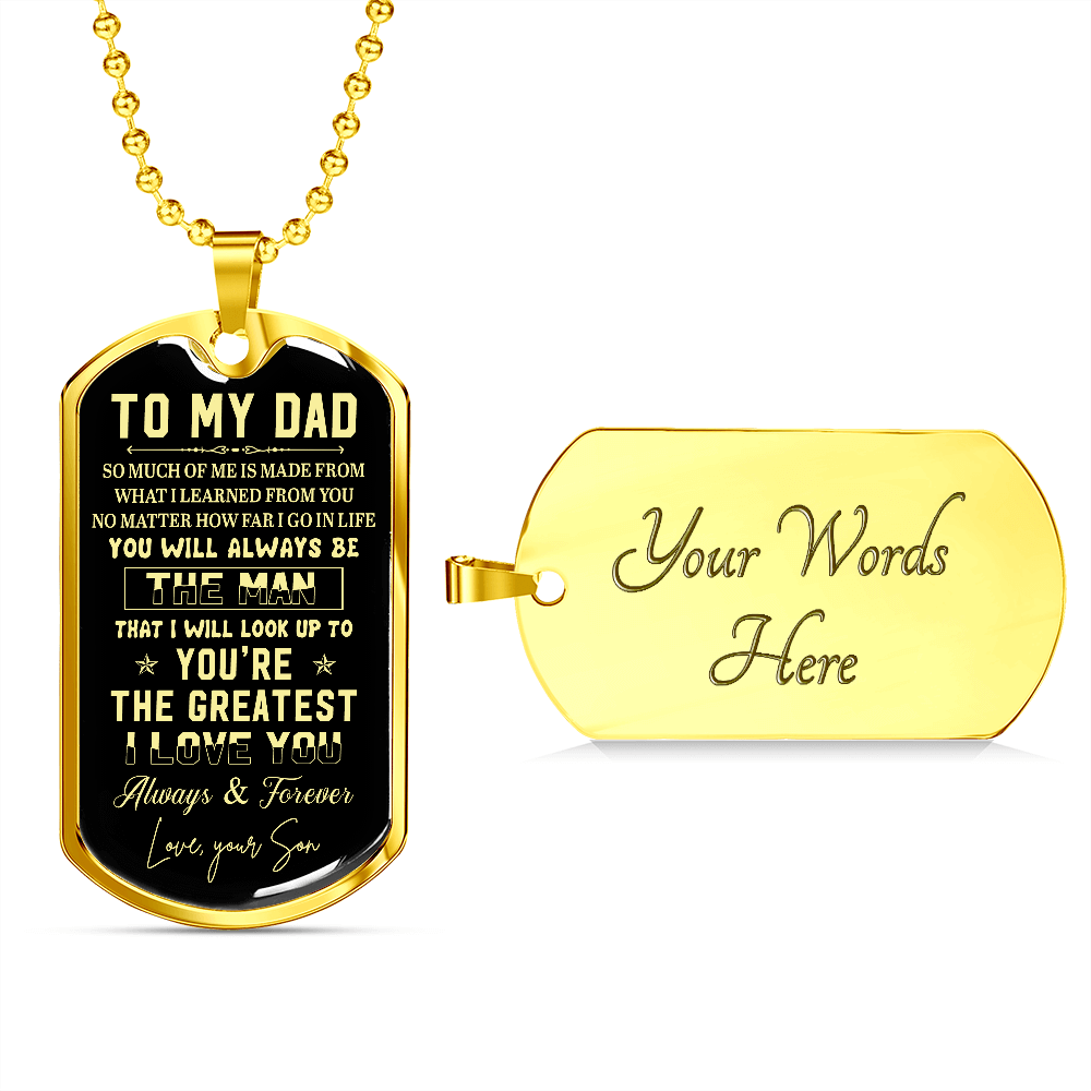 TO MY DAD - GIFT FROM SON