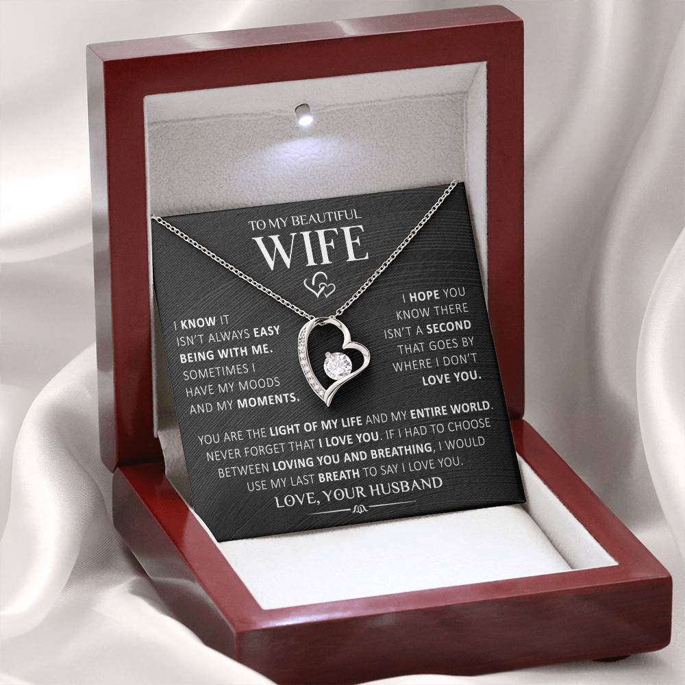 Husband to Wife "Light Of My Life" Necklace