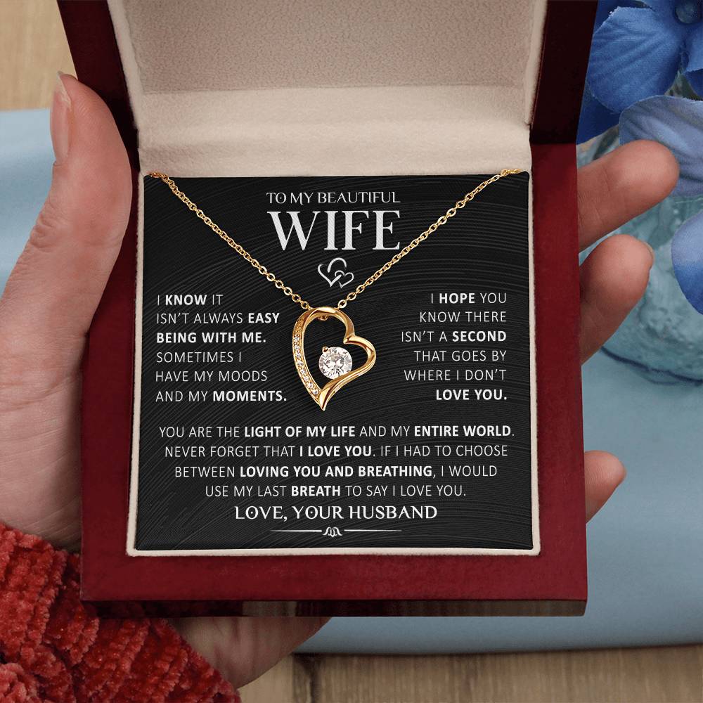 Husband to Wife "Light Of My Life" Necklace