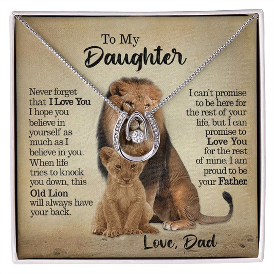 [Almost Sold Out] Daughter - Proud Lion - Love Necklace