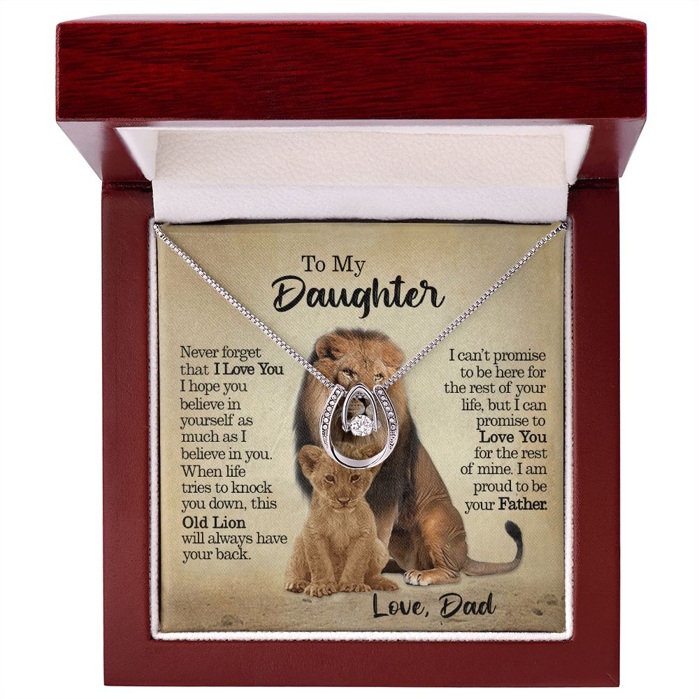 [Almost Sold Out] Daughter - Proud Lion - Love Necklace