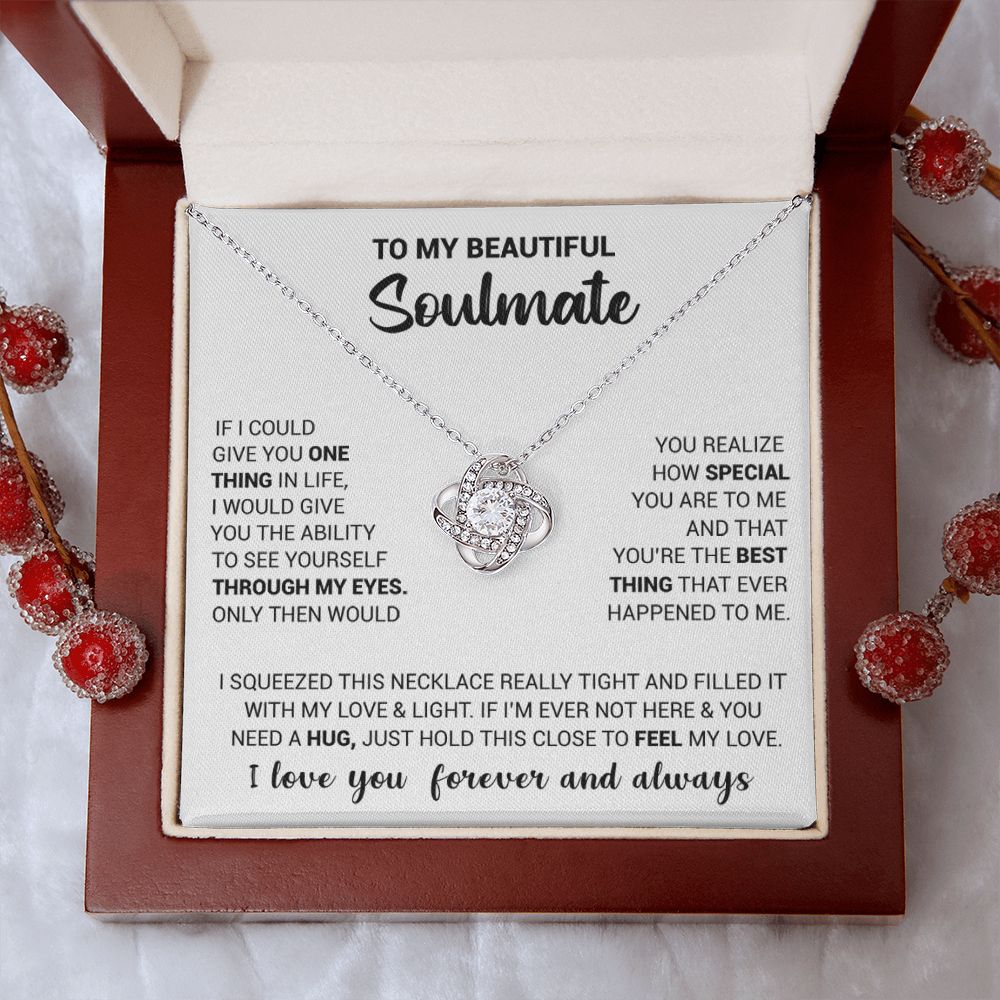 Soulmate - My Everything - Love Knot Necklace