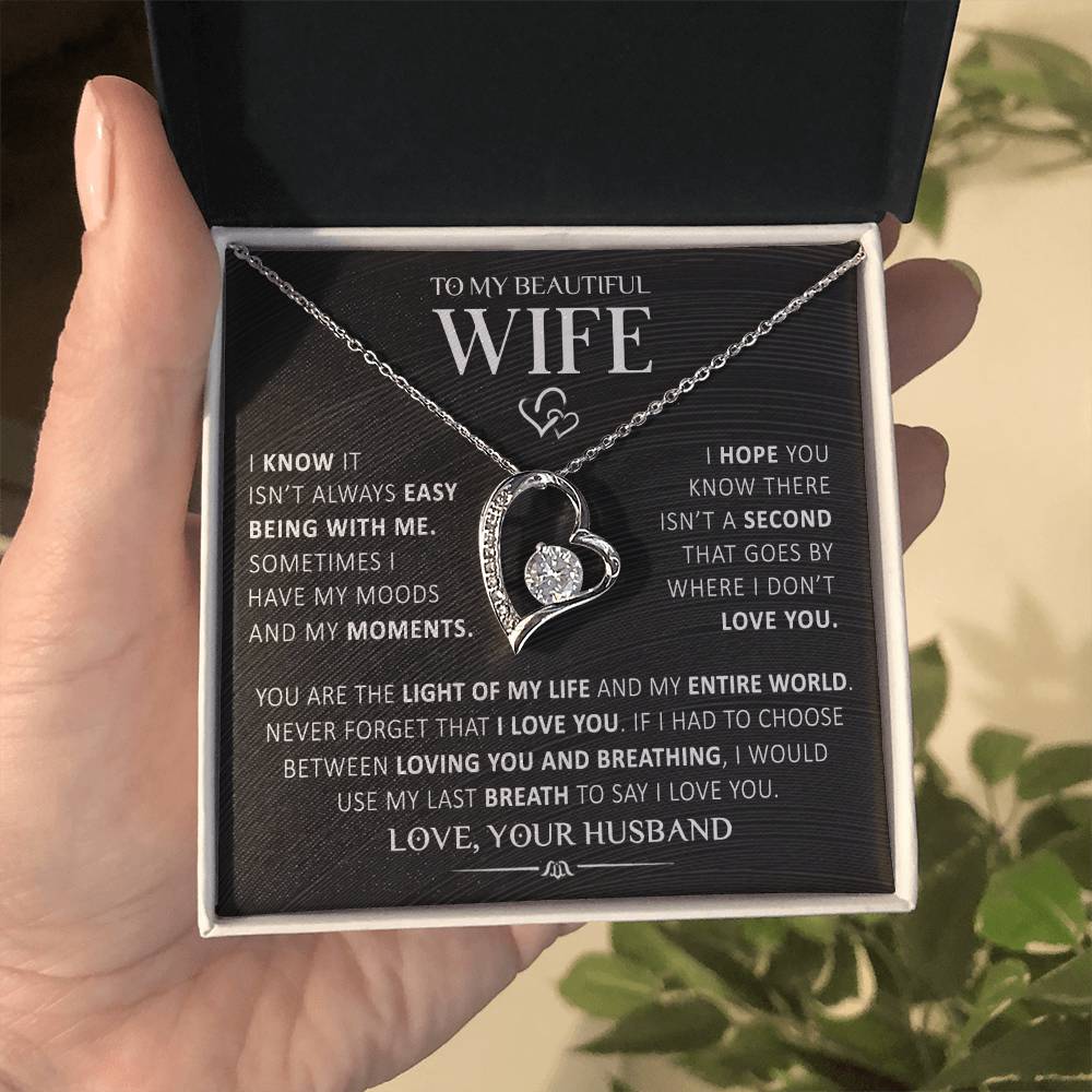 Husband to Wife "Light Of My Life" Necklace