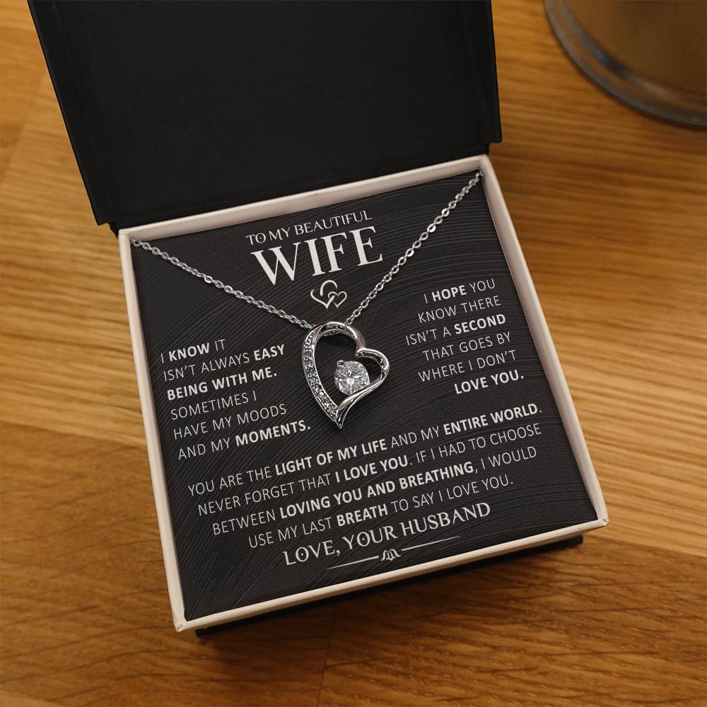 Husband to Wife "Light Of My Life" Necklace